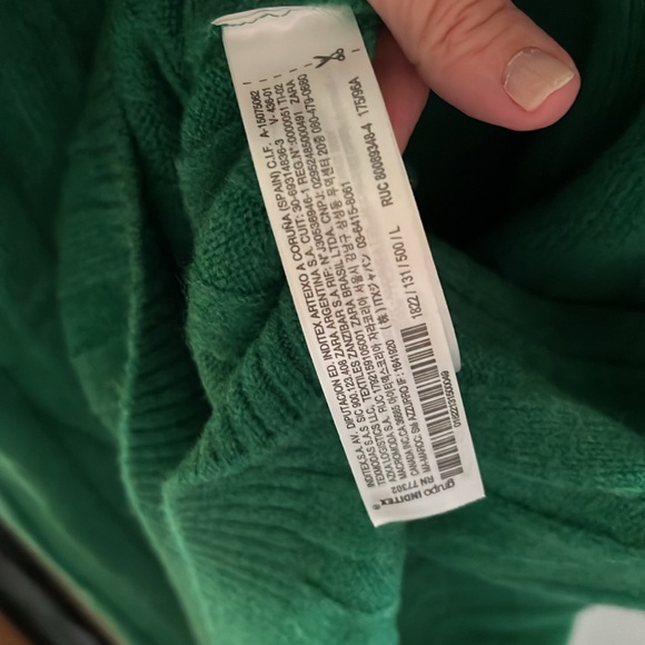 Ladies ZARA Sweater Dress, EUC - Picture 5 of 5